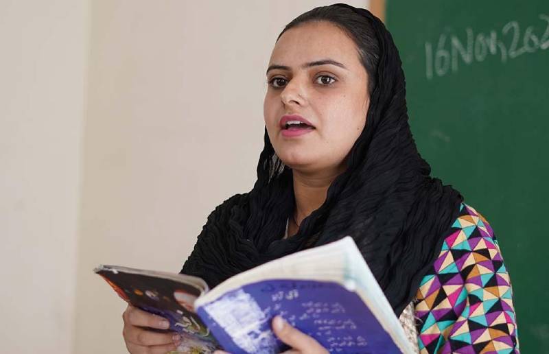 sehrish-in-class